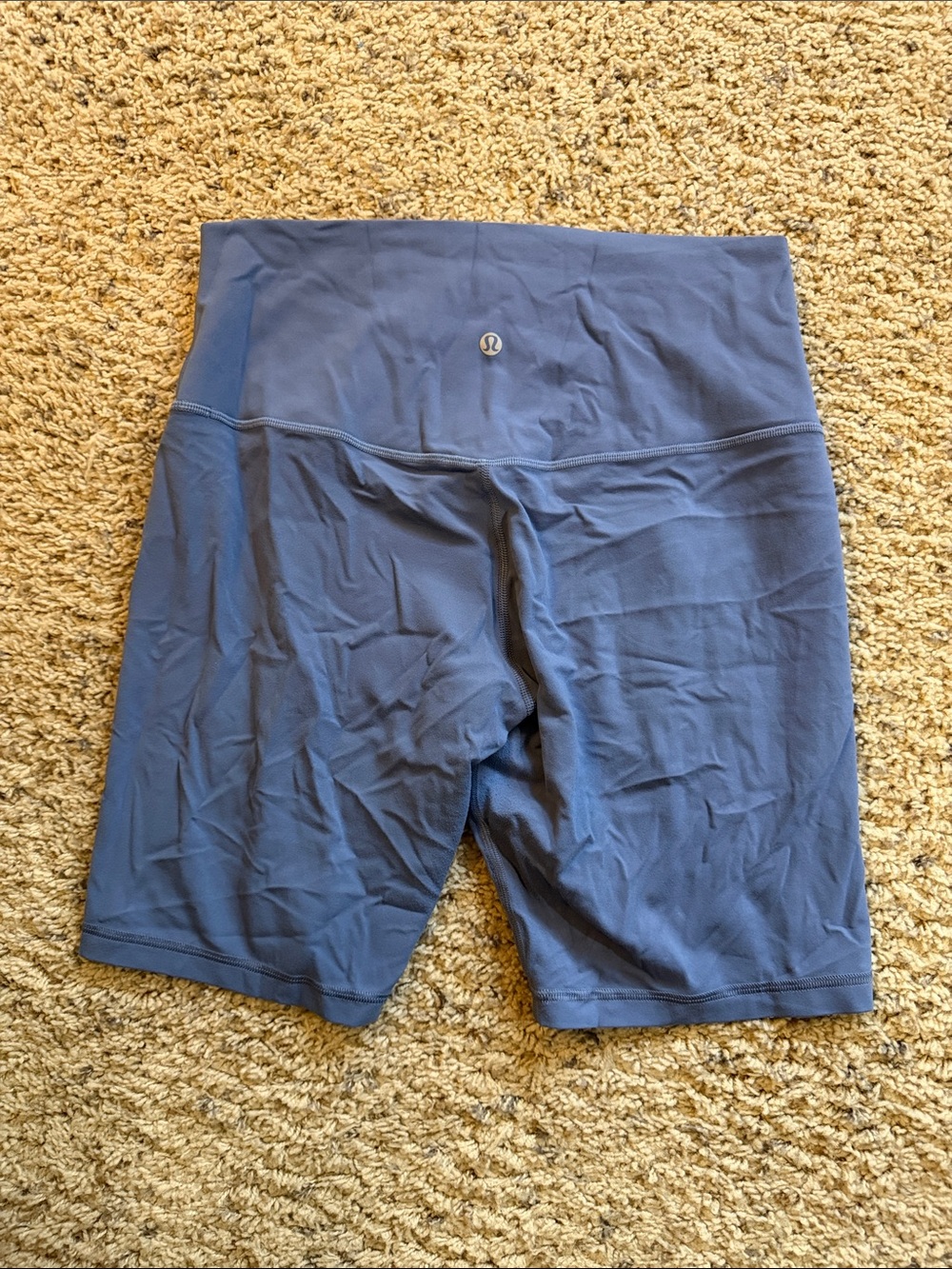 Lululemon Align High-Rise Bike Shorts - Slate Blue